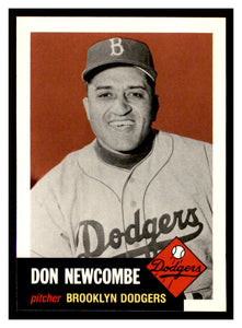 Don Newcombe 1991 Topps 1953 Archives Series Mint Card  #320