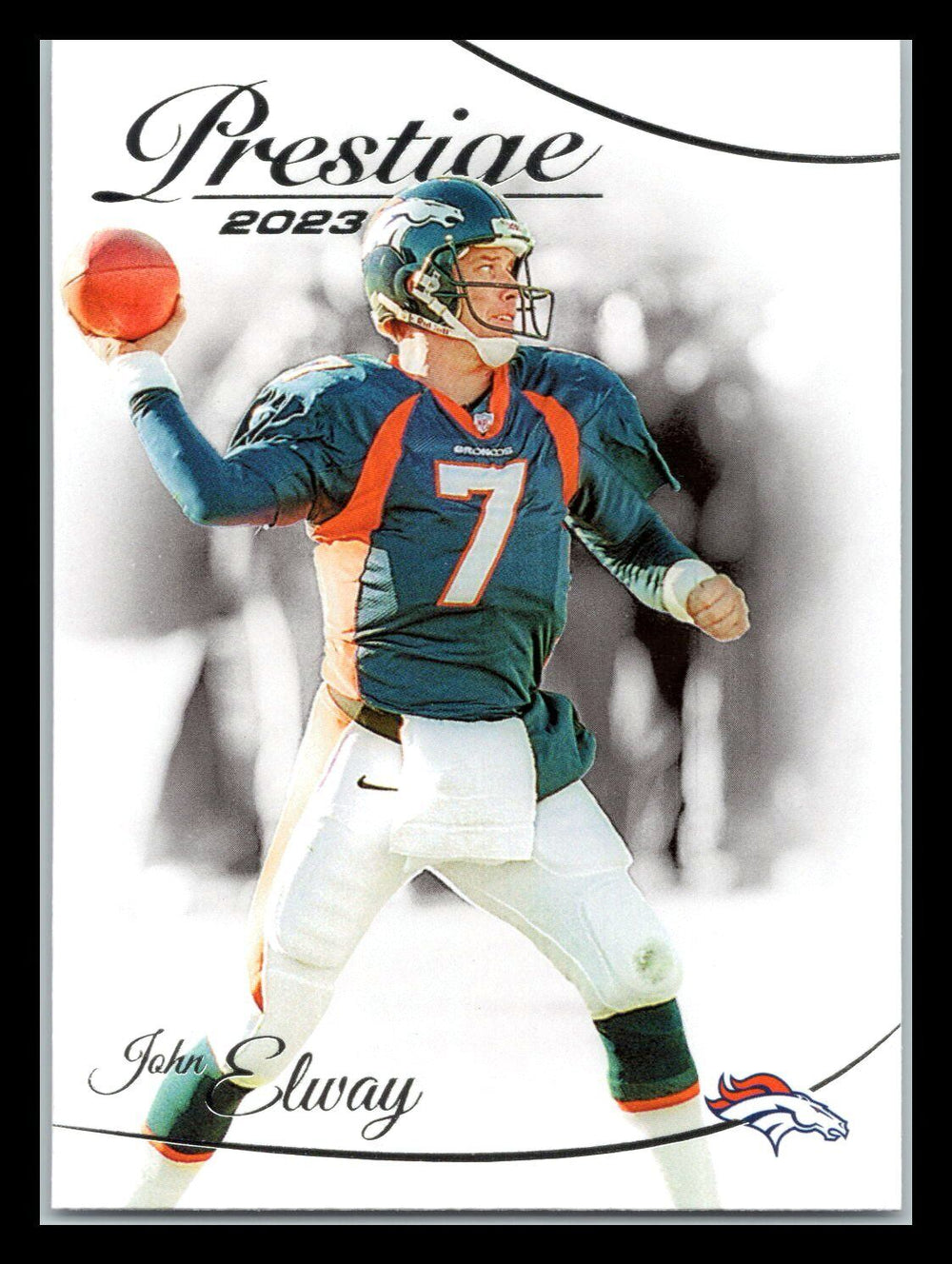 John Elway 2023 Panini Prestige Series Mint Card #92