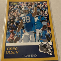 Greg Olsen 2019 Score GOLD Series Mint Card #258