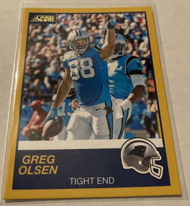 Greg Olsen 2019 Score GOLD Series Mint Card #258