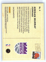Keegan Murray 2022 2023 Panini Hoops Rookie Greetings Series Mint Card #4
