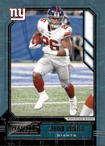 Saquon Barkley 2020 Panini Playbook Series Mint Card #55