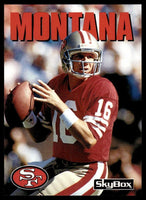 Joe Montana 1992 Skybox Series Mint Card #227
