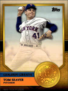 Tom Seaver 2012 Topps Golden Greats Series Mint Card #GG59