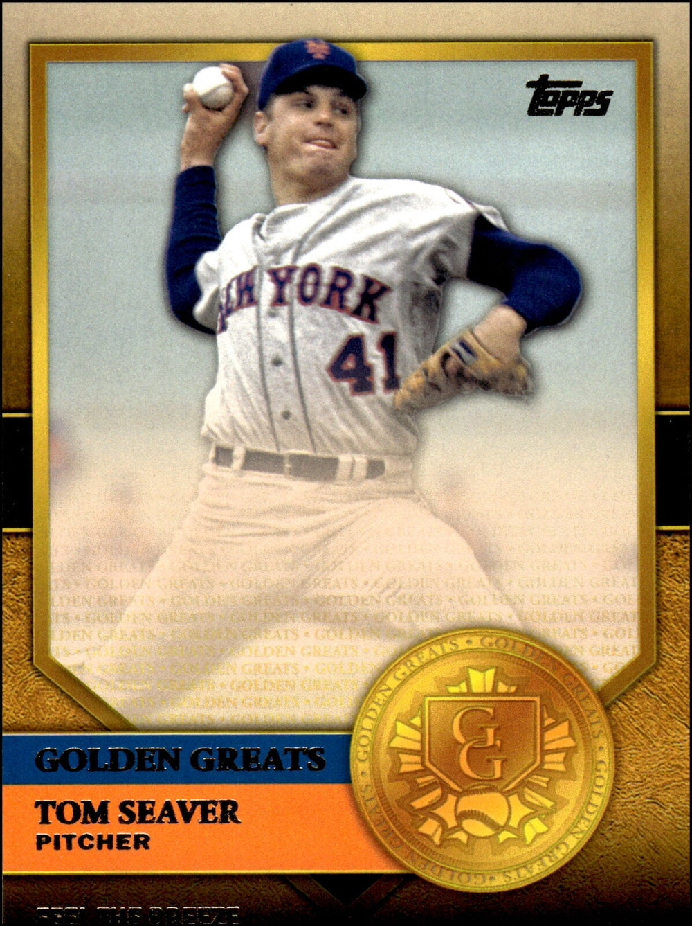 Tom Seaver 2012 Topps Golden Greats Series Mint Card #GG59