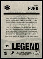 Grant Fuhr 2010 2011 O-Pee-Chee Marquee Legend Series Card #570
