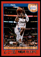 Chris Paul 2013 2014 Hoops Series RED PARALLEL VERSION Mint Card #185
