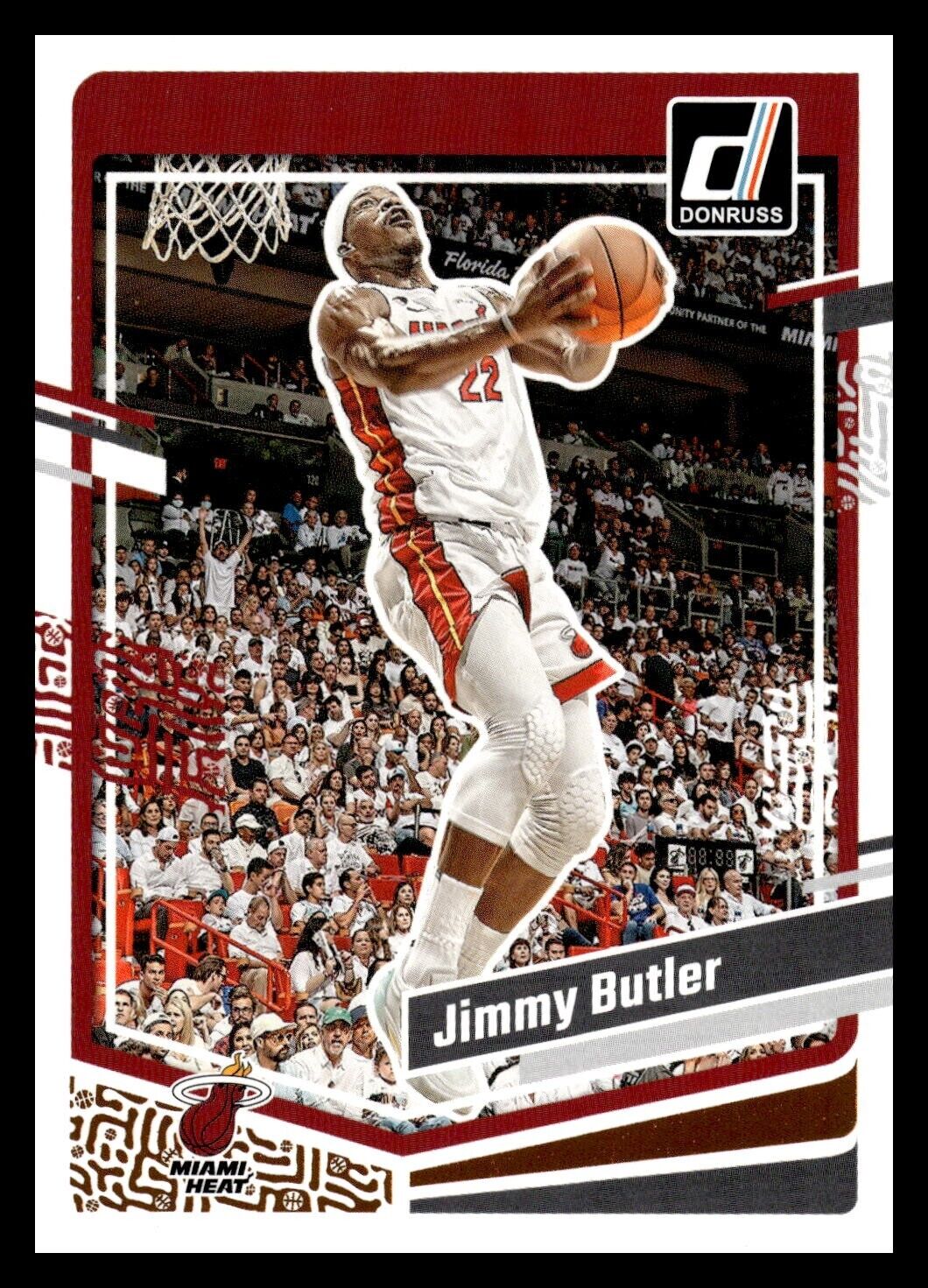 Jimmy Butler 2023 2024 Panini Donruss Series Mint Card #64, image size:1060x1471