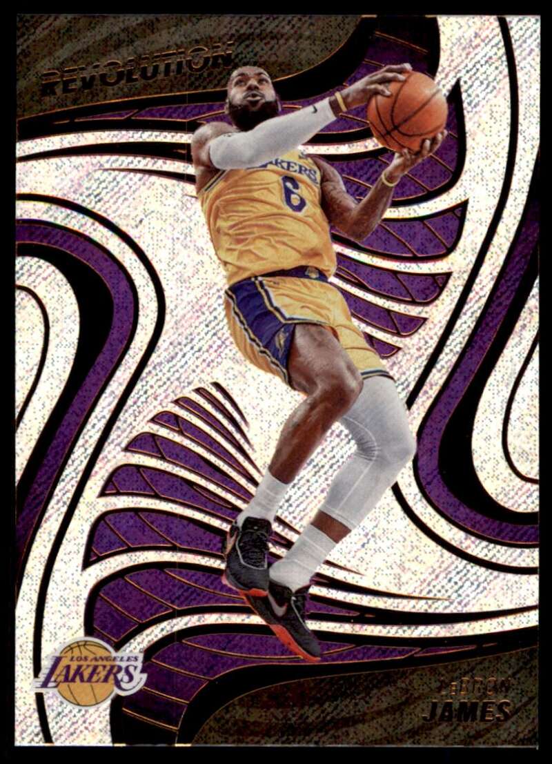 LeBron James 2022 2023 Panini Revolution Series Mint Card #58