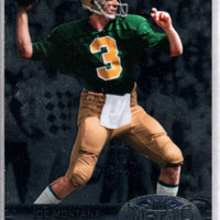 Joe Montana 2013 Fleer Retro Metal Universe Series Mint Card # M-105