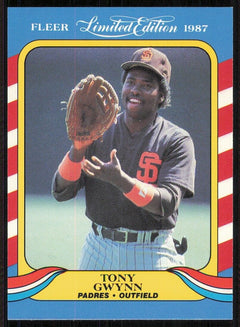 Tony Gwynn 1987 Fleer Limited Edition Series Card #19
