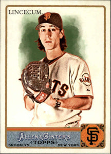 Tim Lincecum 2011 Topps Allen & Ginter Series Mint Card #170