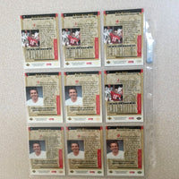 Joe Montana 1995 Upper Deck Official Career Complete Set