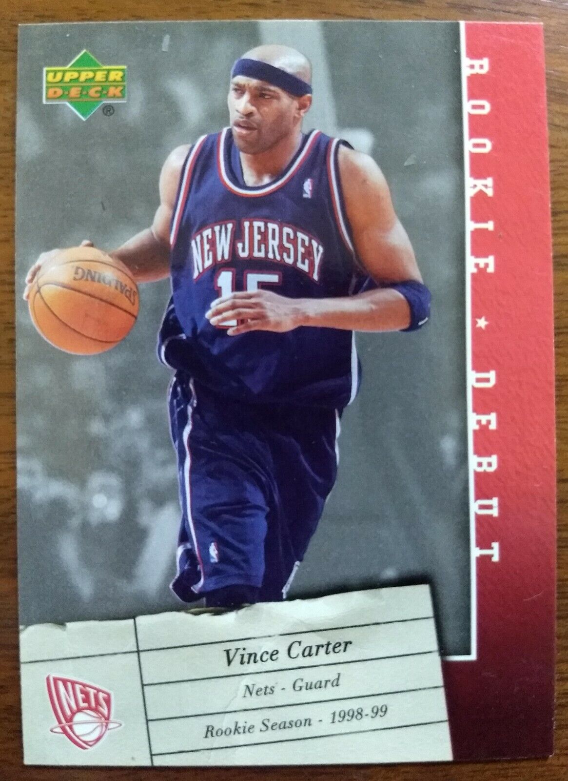 Vince Carter 2007 Upper Deck SP NBA Basketball Signatures Auto