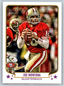 Joe Montana 2013 Topps Magic Series Mint Card #206