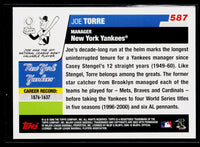 Joe Torre 2006 Topps Series Mint Card #587
