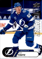 Cal Foote 2020 2021 Upper Deck NHL Star Rookies Card #20
