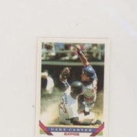 Gary Carter 1993 Topps Micro Series Mint Card #205