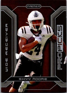 Skyy Moore 2022 Pro Picks Premier Series Mint Rookie Card #PP-40