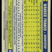 Wander Franco 2022 Topps Chrome 1987 Topps 35th Anniversary  Series Mint Card #87BC-13