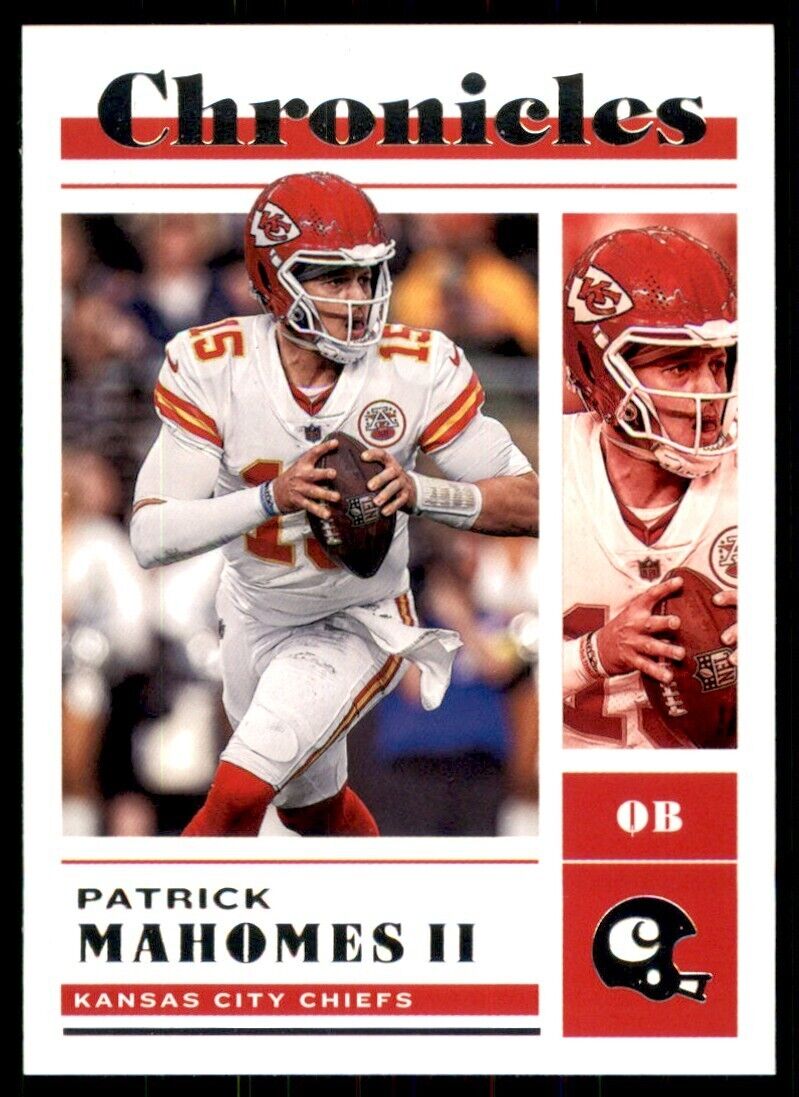 Patrick Mahomes II 2022 Panini Chronicles Series Mint Card #13