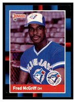 Fred McGriff 1988 Donruss Series Mint Card #195
