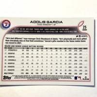 Adolis Garcia 2022 Topps Chrome Pink Series Mint Card #25