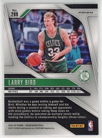 Larry Bird 2024 2025 Panini Prizm Series Mint Card #299
