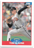 Tom Glavine 1989 Score Series Mint Card #442
