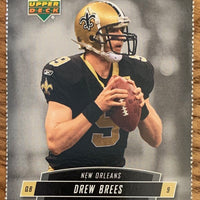 Drew Brees 2007 Upper Deck Tuff Stuff Magazine Series Mint Card #TSUD43