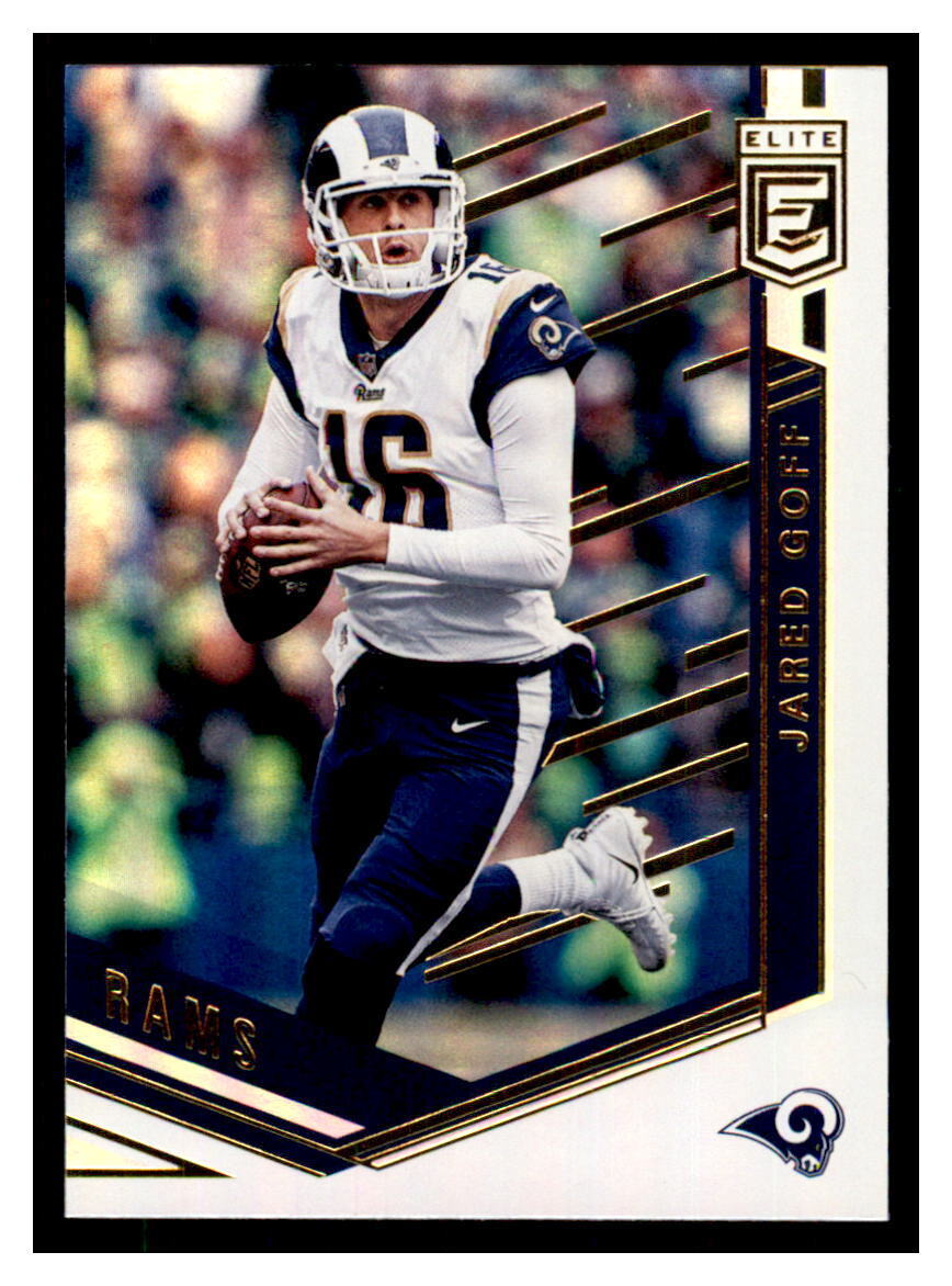 Jared Goff 2018 Donruss Elite Series Mint Card #17