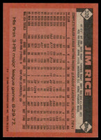 Jim Rice 1986 Topps Series Mint Card #320

