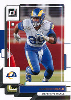 Aaron Donald 2022 Panini Donruss Series Mint Card #18
