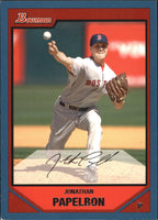 Jonathan Papelbon 2007 Bowman Blue Series Mint Card #6
