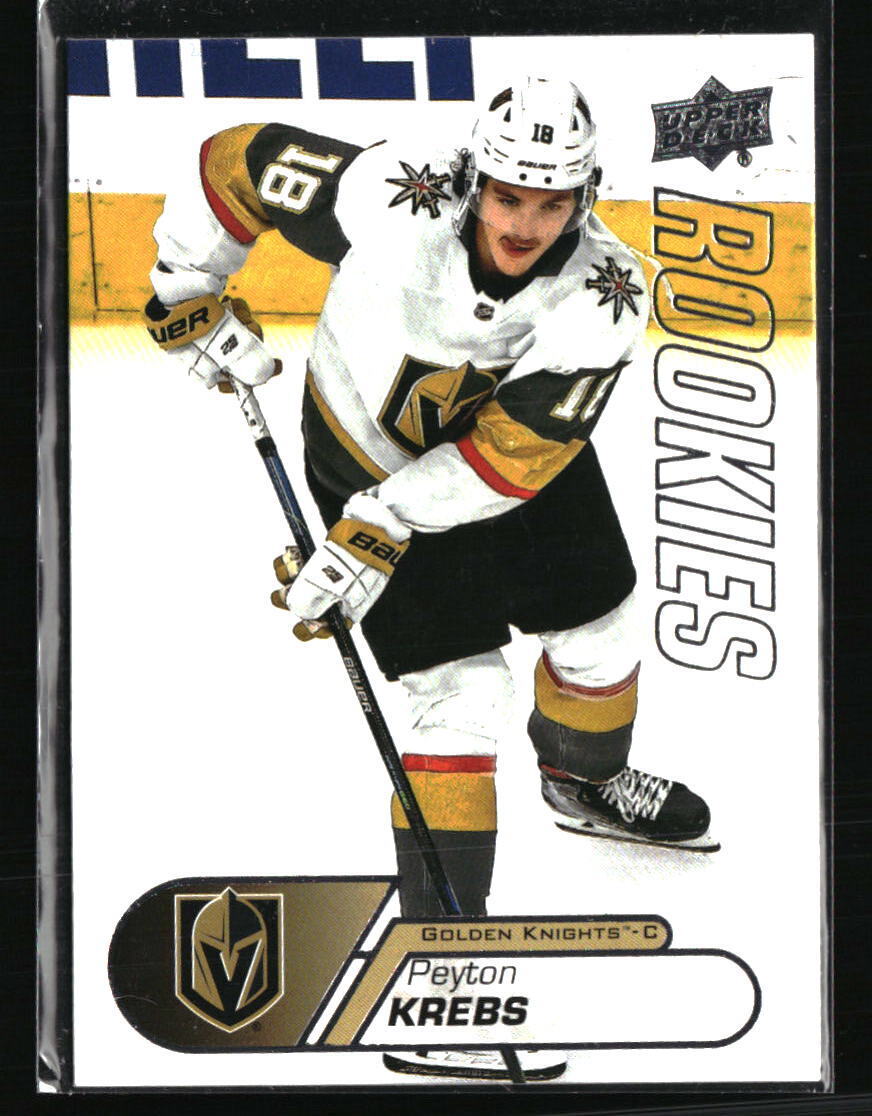 Peyton Krebs 2020 2021 Upper Deck NHL Star Rookies Card #16