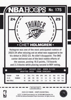Chet Holmgren 2024 2025 Panini Hoops Series Mint Card #175
