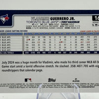 Vladimir Guerrero Jr.  2025 Topps Diamante Foil Series Mint Card #163