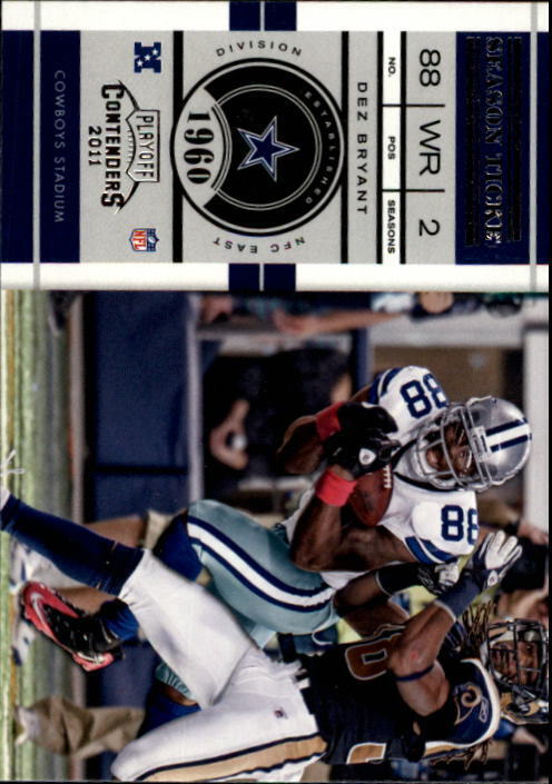 Dez Bryant 2011 Playoff Contenders Series Mint Card #51