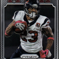 Arian Foster 2013 Panini Prizm Monday Night Heroes Series Mint Card #7