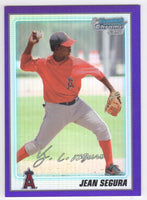 Jean Segura 2010 Bowman Chrome PURPLE Series Mint Card #BCP7
