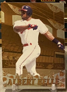Albert Belle 1996 Pacific Crown Collection October Moments Series Mint Card #OM2