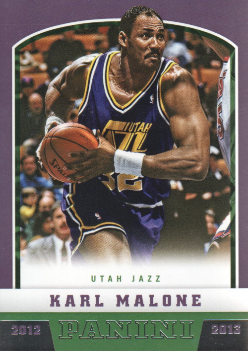 Karl Malone 2012 2013 Panini Series Mint Card #189