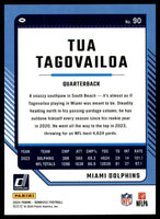 Tua Tagovailoa 2024 Donruss Series Mint Card #90
