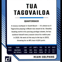 Tua Tagovailoa 2024 Donruss Series Mint Card #90