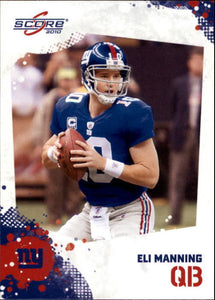 Eli Manning 2010 Score Series Mint Card #190