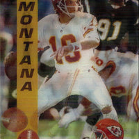 Joe Montana 1994 Sportflics Series Mint Card #123