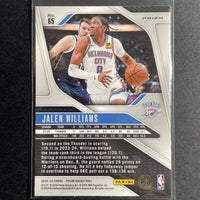 Jalen Williams 2024 2025 Panini Prizm Series Mint Card #65
