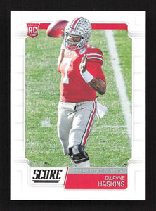 Dwayne Haskins 2019 Panini Score Series Mint Rookie Card #332