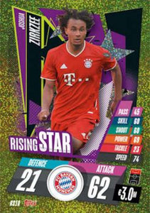 Joshua Zirkzee 2020 2021 Topps Match Attax Rising Star Series Mint Card #RS10