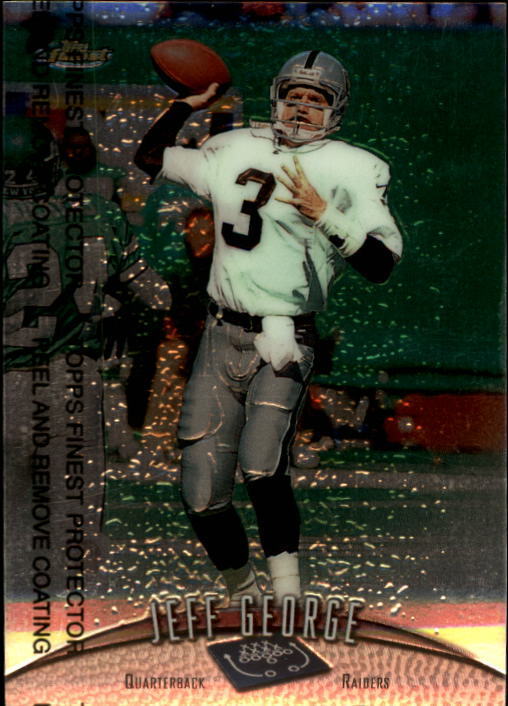 Jeff George 1998 Topps Finest Series Mint Card #105